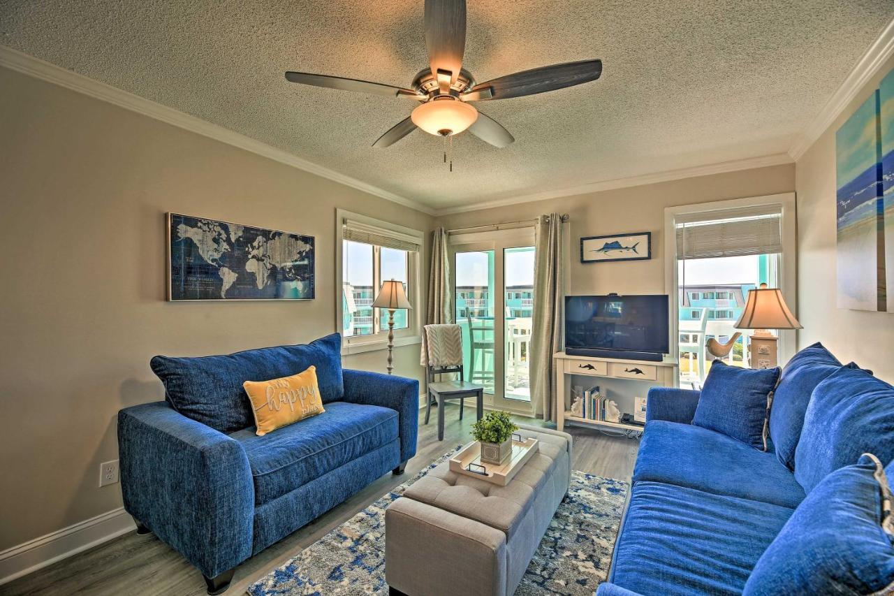 Walk To Beach Ocean-View Atlantic Beach Condo! Dış mekan fotoğraf