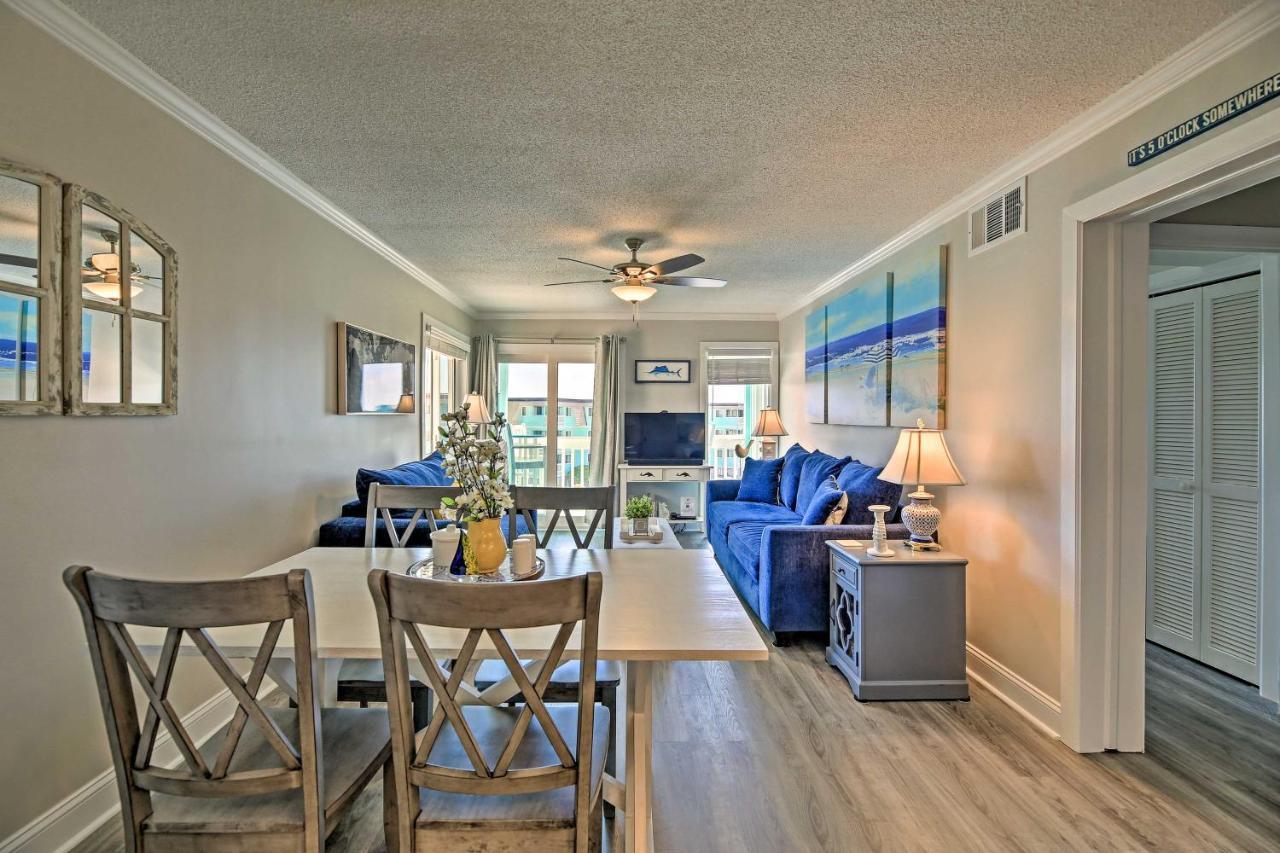 Walk To Beach Ocean-View Atlantic Beach Condo! Dış mekan fotoğraf