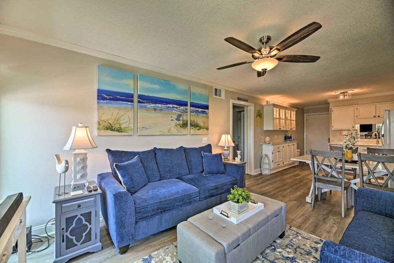 Walk To Beach Ocean-View Atlantic Beach Condo! Dış mekan fotoğraf