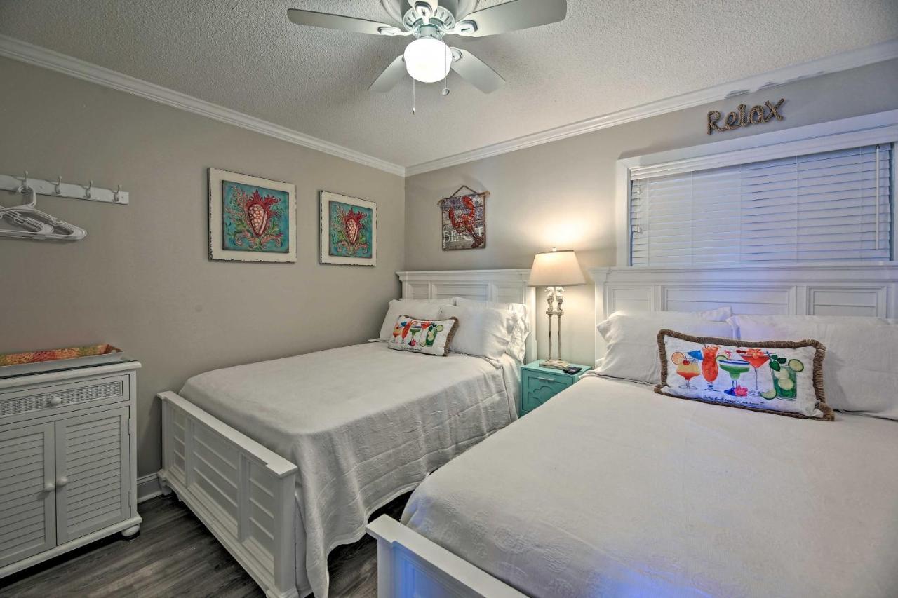 Walk To Beach Ocean-View Atlantic Beach Condo! Dış mekan fotoğraf