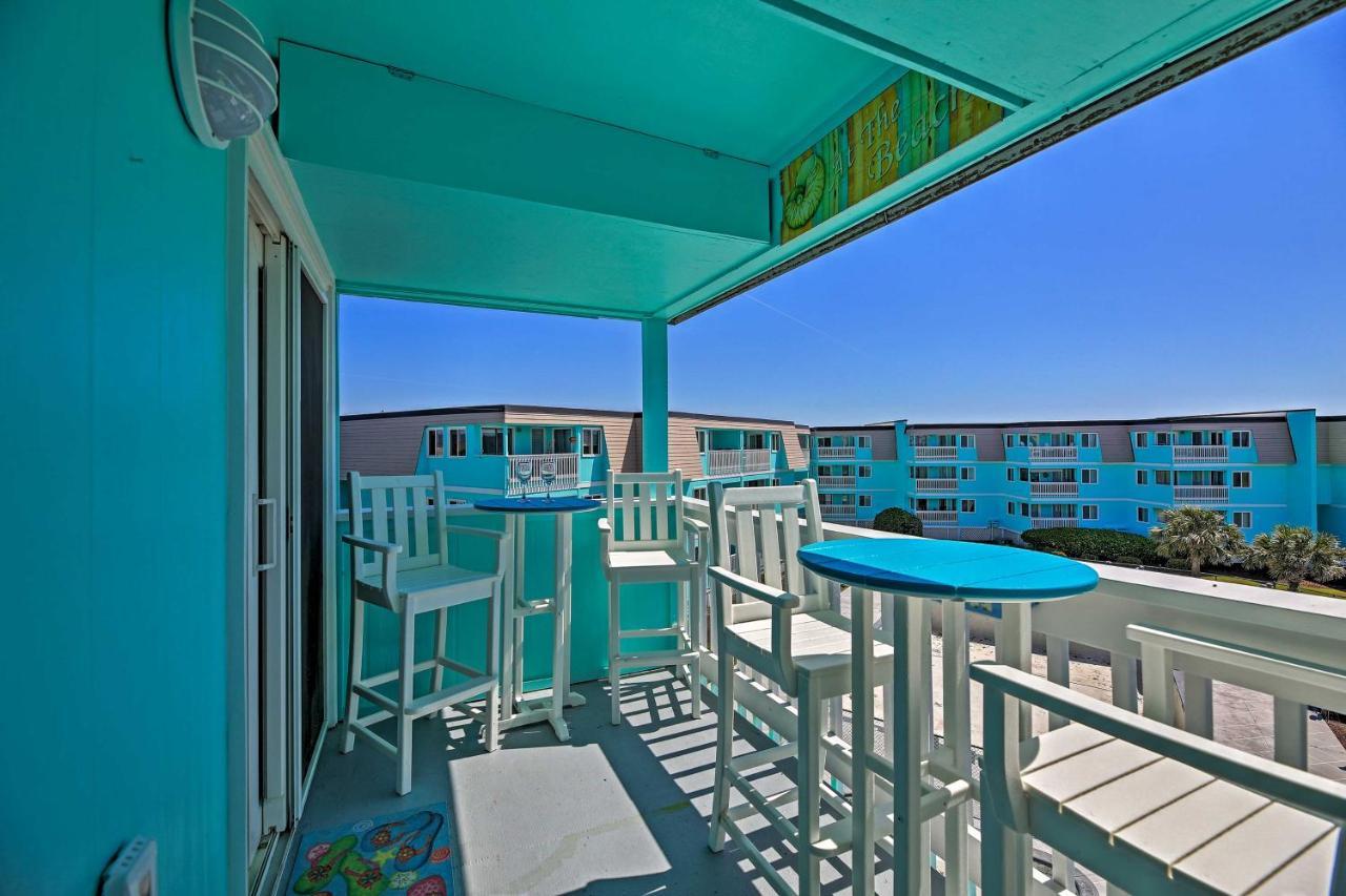 Walk To Beach Ocean-View Atlantic Beach Condo! Dış mekan fotoğraf