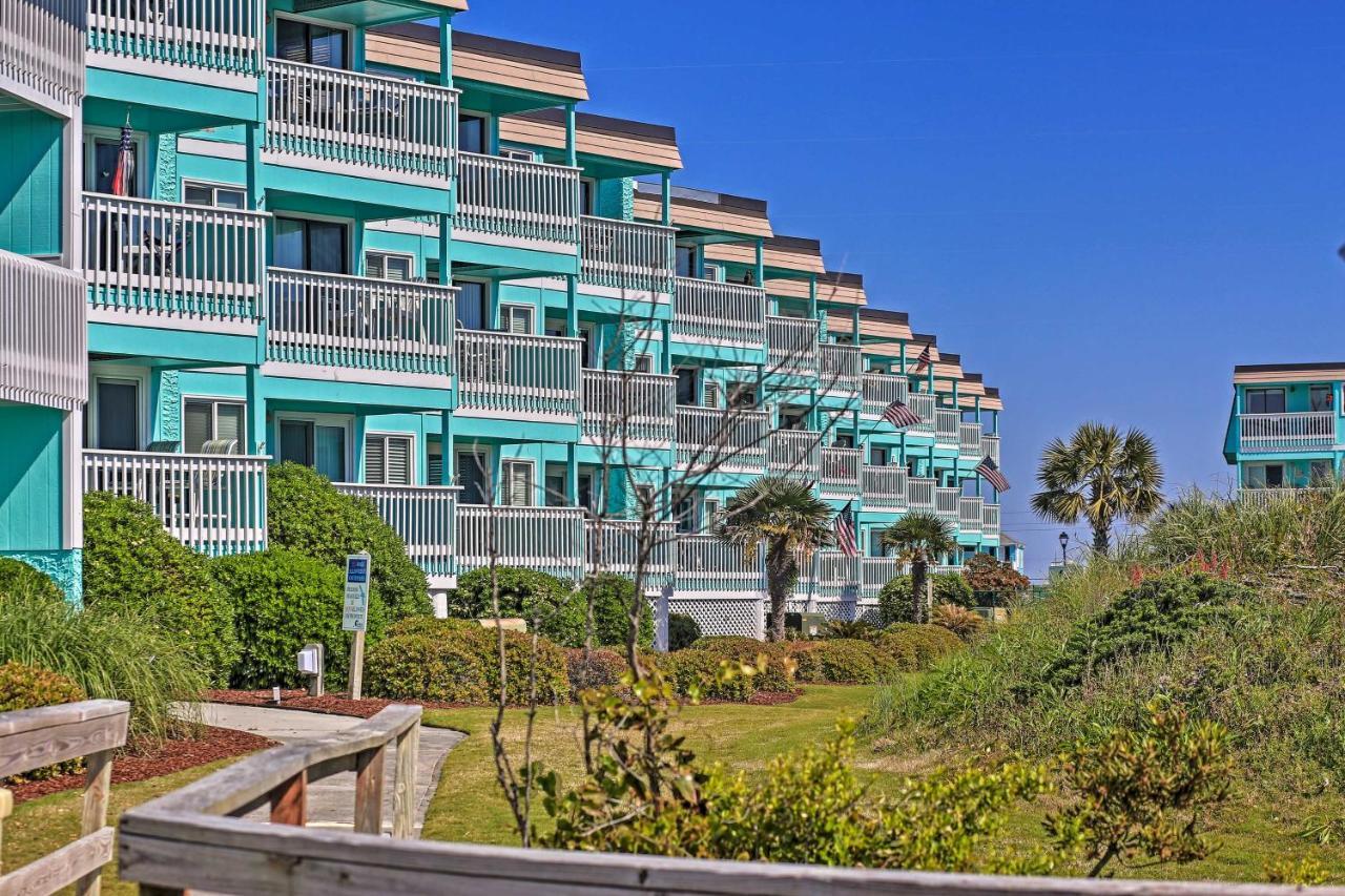 Walk To Beach Ocean-View Atlantic Beach Condo! Dış mekan fotoğraf