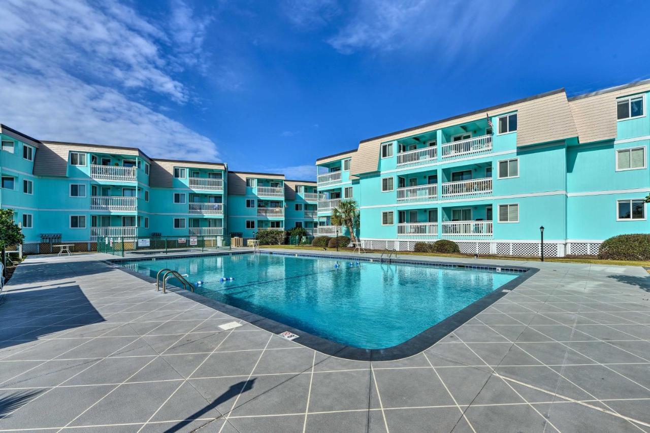 Walk To Beach Ocean-View Atlantic Beach Condo! Dış mekan fotoğraf
